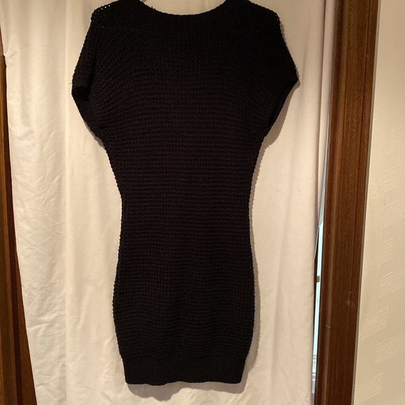 Ladies V neck Sweater Dress - Picture 2 of 7
